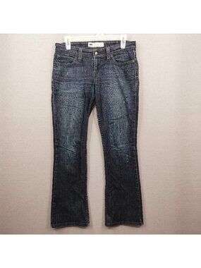 Levis Jeans Womens Size 7S 30x28 Demi Curve Bootcut Dark Wash Retro Low Rise